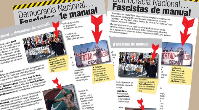 Democracia Nacional… Fascistas de manual
