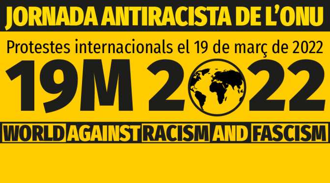 Un món contra el racisme: #WorldAgainstRacism