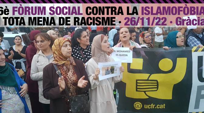 Fòrum Social contra la Islamofòbia i tota mena de racisme, 2022